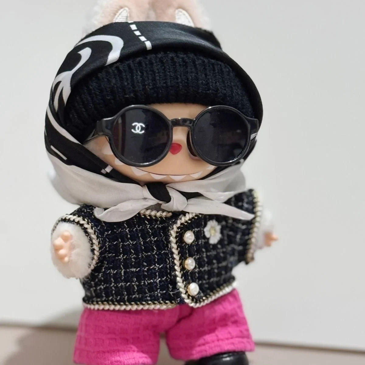 G-Dragon's same style labubu doll clothes(No doll)