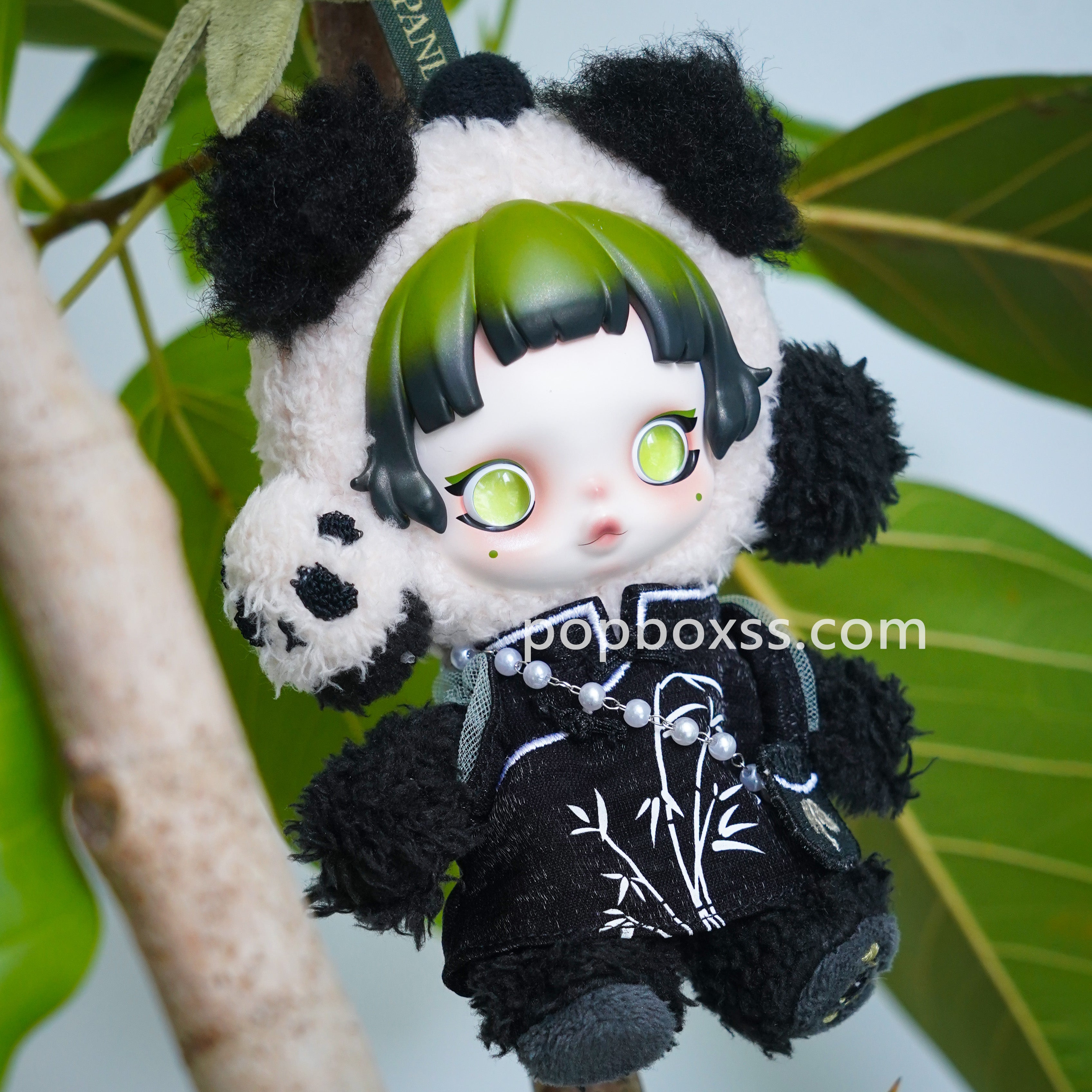 POPMART SKULLPANDA Lazy Panda Plush Doll Pendant