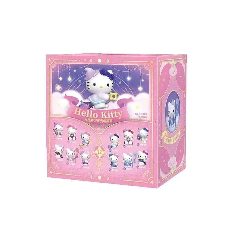 Hello-Kitty Astrology Study Series Mini Beans Figures. Blind Bag
