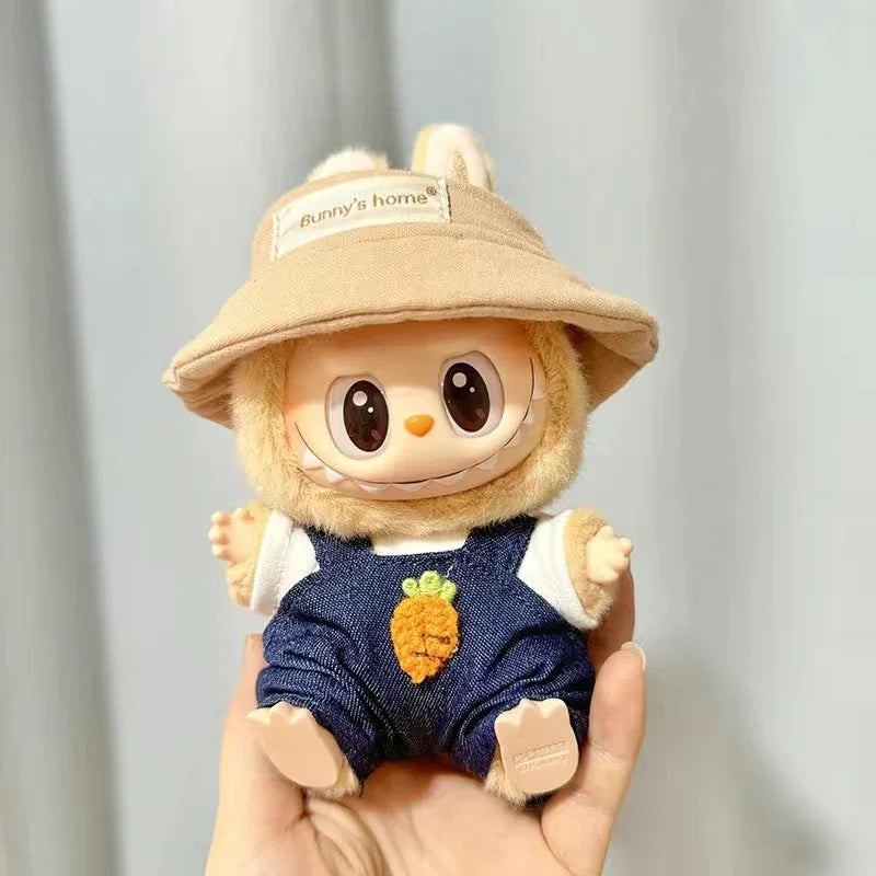 POP MART labubu clothes chanel Set. Labubu Outfit(No Dolls)