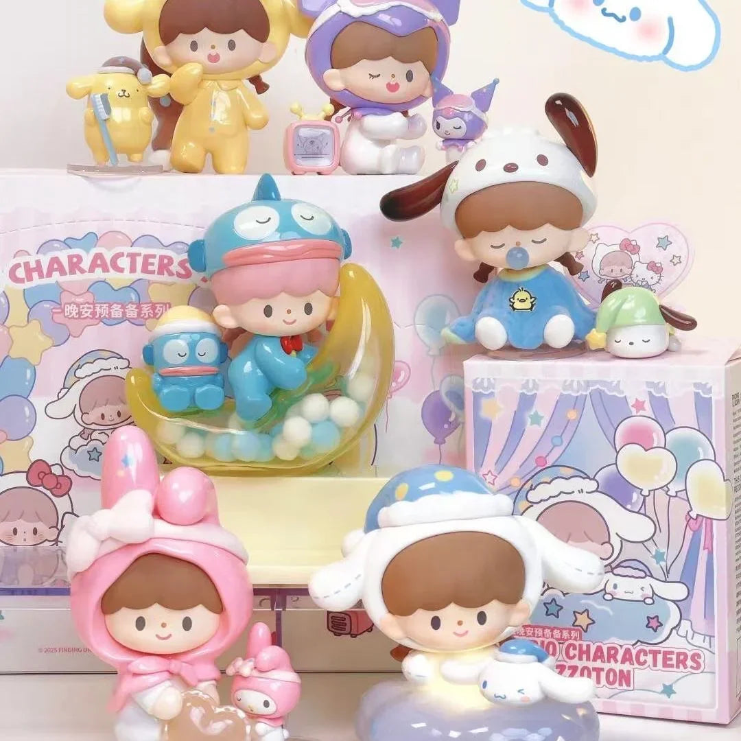zZoton x Sanrio Preparation Before Bedtime Series Figures. Blind Box