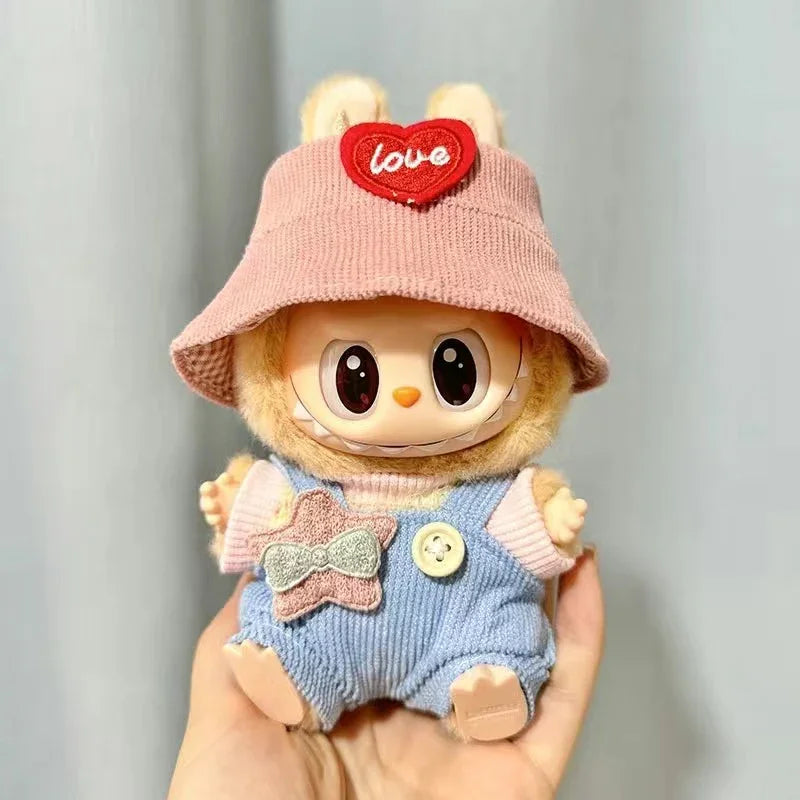 POP MART labubu clothes chanel Set. Labubu Outfit(No Dolls)