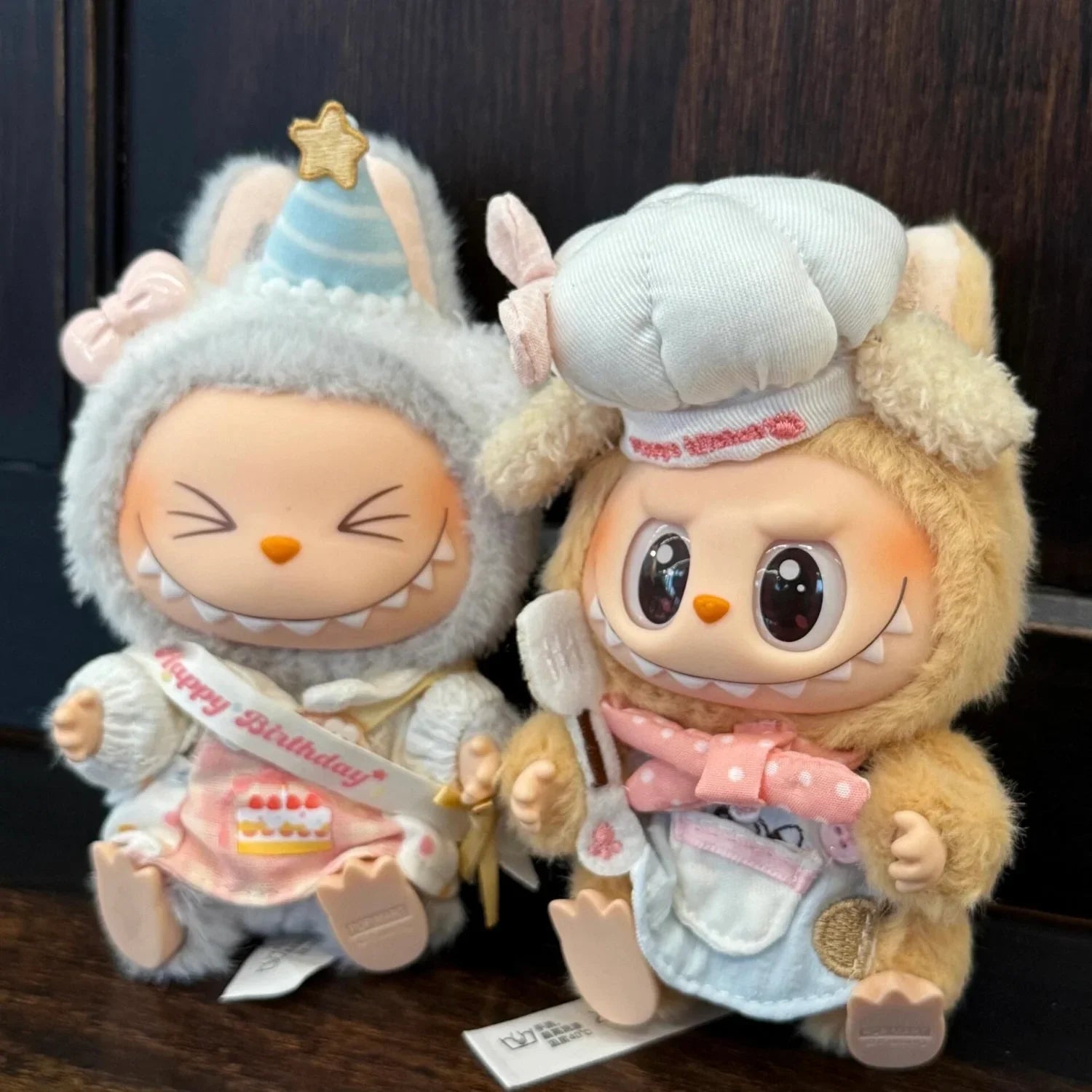 labubu baby clothes have a seat labubu clothes suit butter cookies(No Dolls)