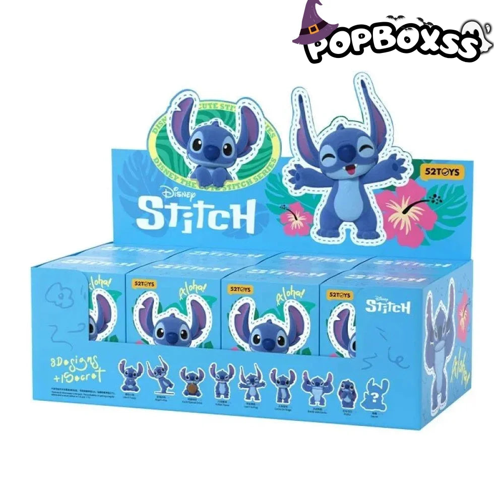 52TOYS Stitch Weird and Cute Series Fuzzy Figures. Blind Box - POP BOX