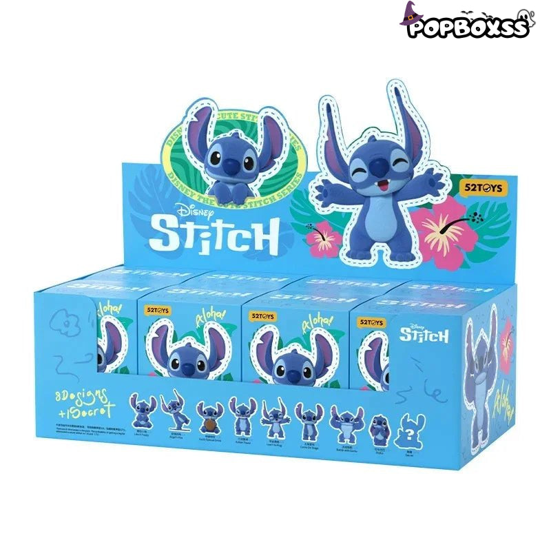 52TOYS Stitch Weird and Cute Series Fuzzy Figures. Blind Box - POP BOX