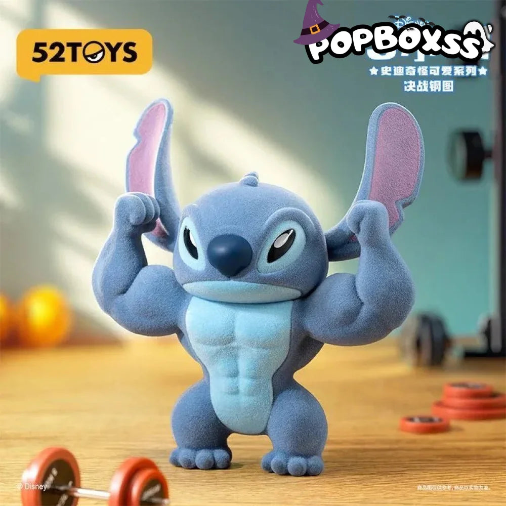 52TOYS Stitch Weird and Cute Series Fuzzy Figures. Blind Box - POP BOX