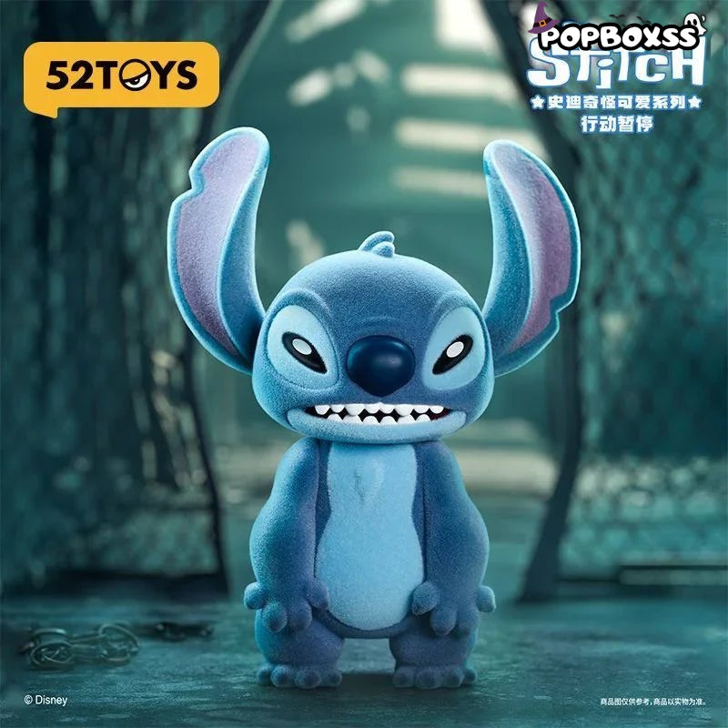 52TOYS Stitch Weird and Cute Series Fuzzy Figures. Blind Box - POP BOX