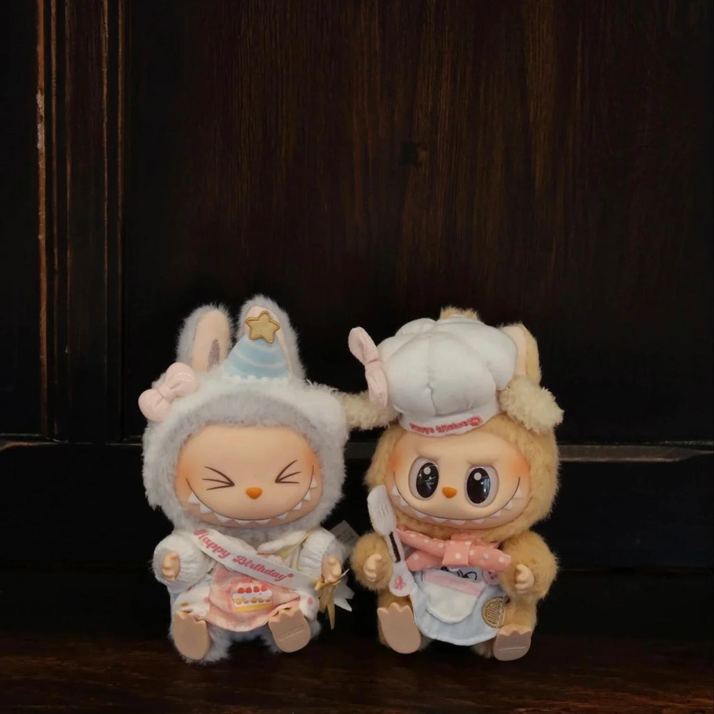 labubu baby clothes have a seat labubu clothes suit butter cookies(No Dolls)