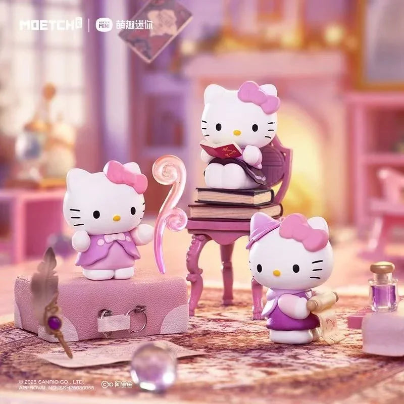Hello-Kitty Astrology Study Series Mini Beans Figures. Blind Bag