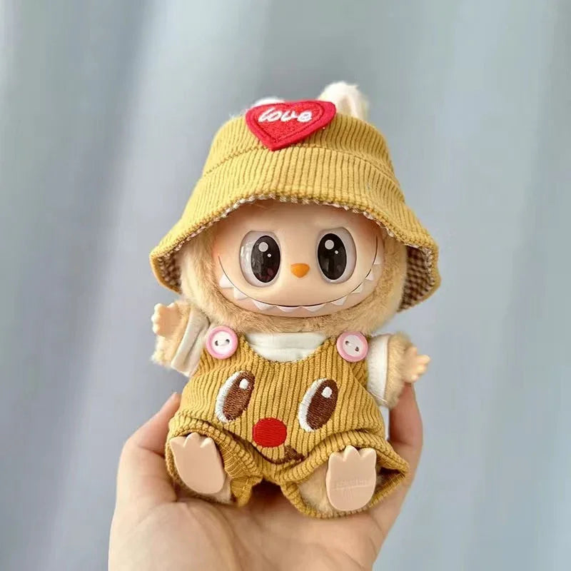 POP MART labubu clothes chanel Set. Labubu Outfit(No Dolls)