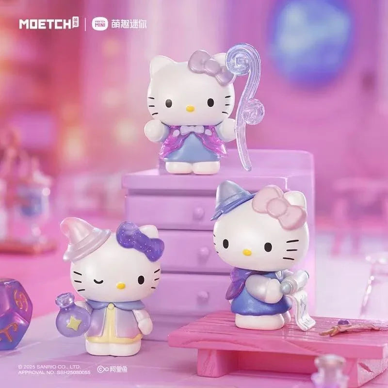 Hello-Kitty Astrology Study Series Mini Beans Figures. Blind Bag