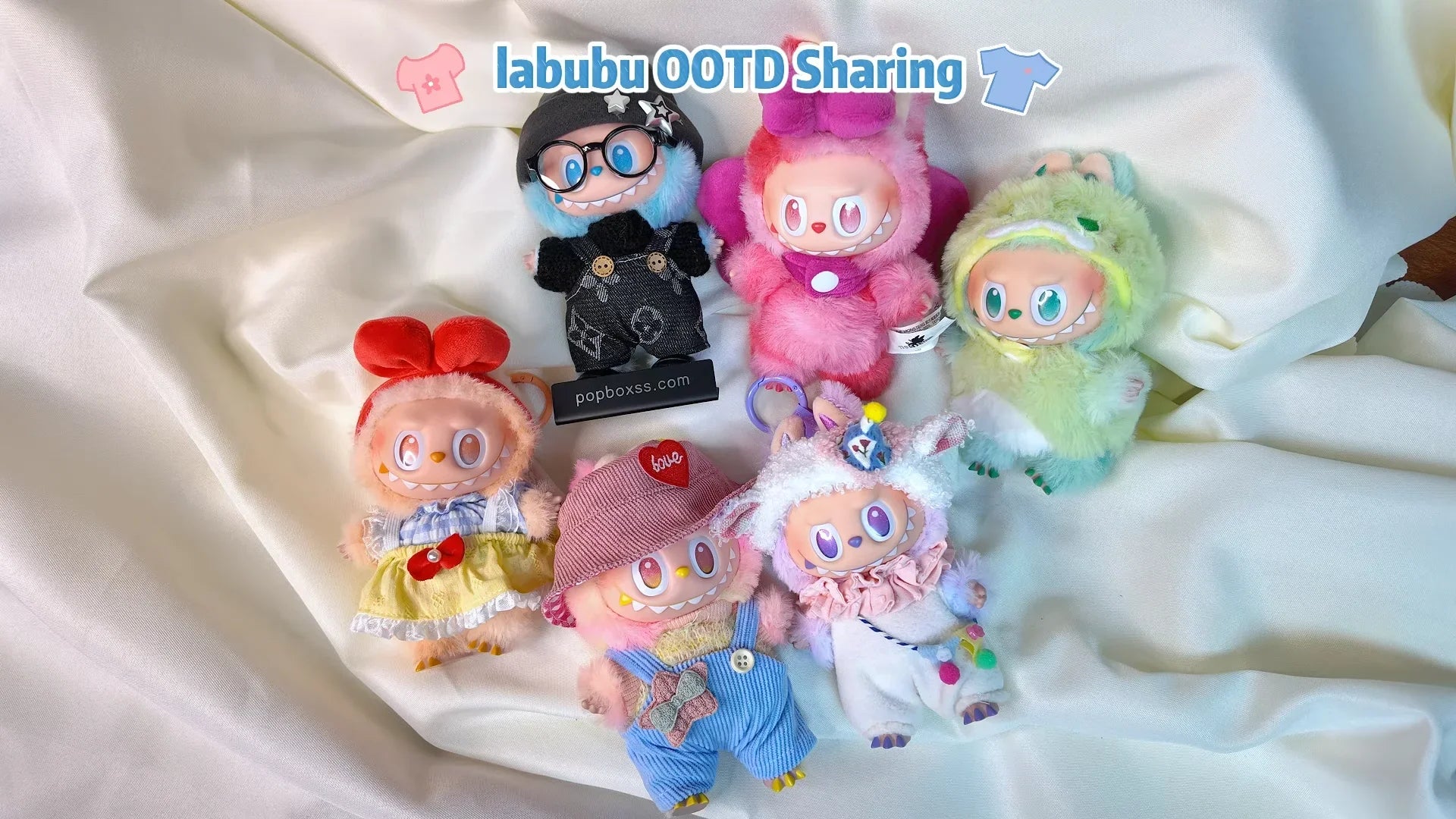 POP MART Labubu designer clothes Set Collection (No Dolls)