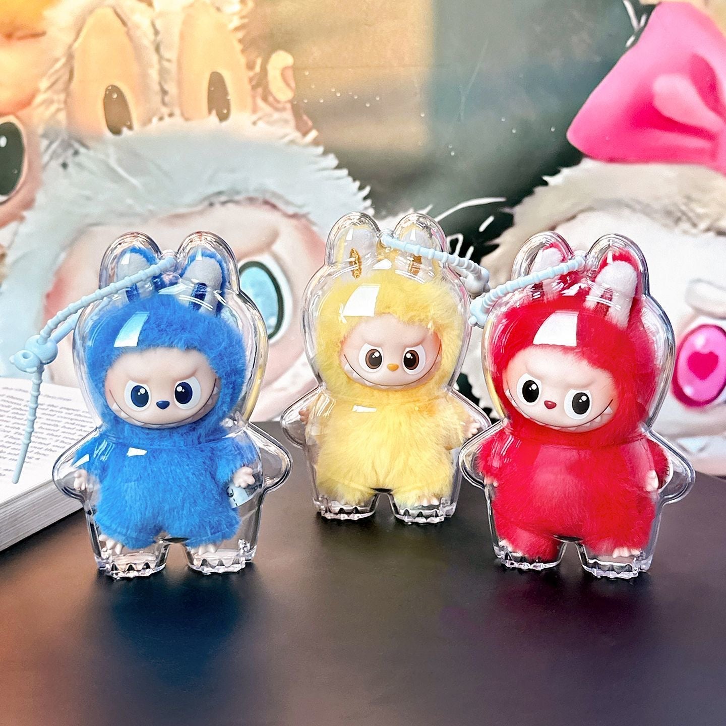 【New】THE MONSTERS Pin for Love Series-Vinyl Plush Pendant labubu Blind Box