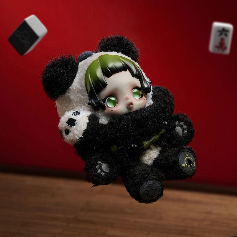 POPMART SKULLPANDA Lazy Panda Plush Doll Pendant