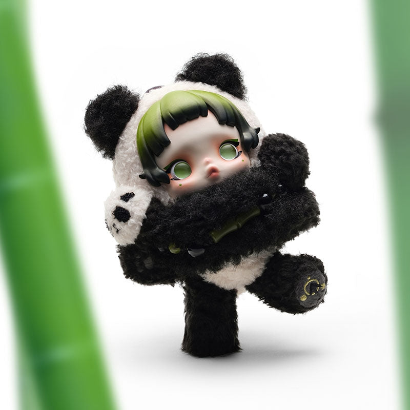 POPMART SKULLPANDA Lazy Panda Plush Doll Pendant