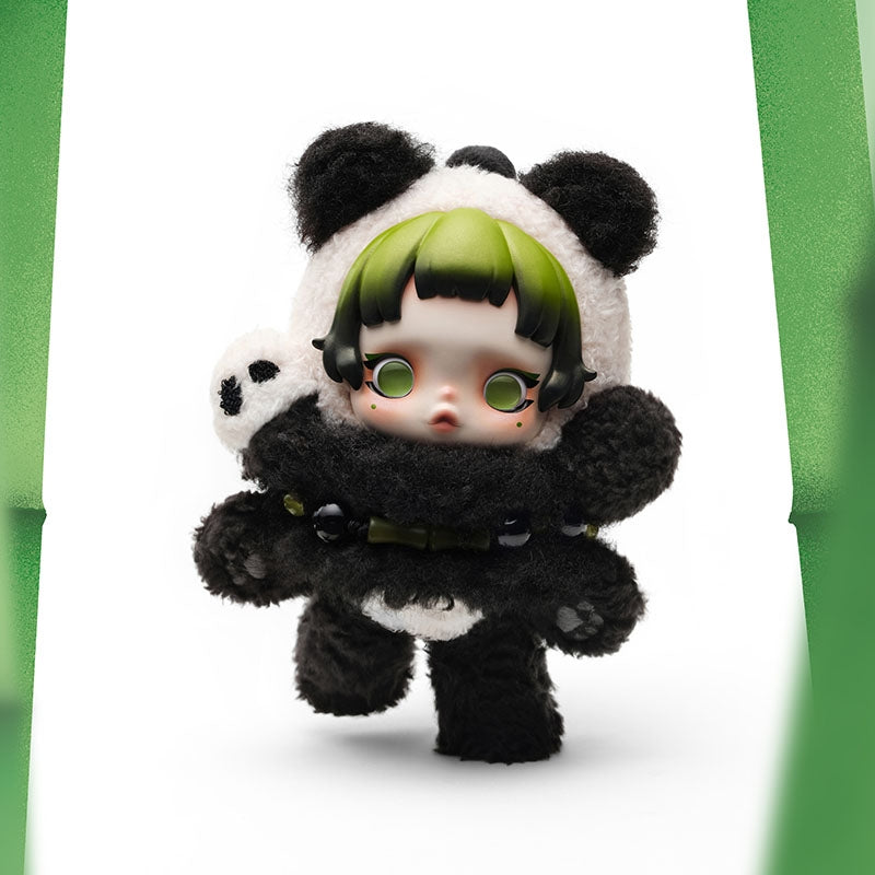 POPMART SKULLPANDA Lazy Panda Plush Doll Pendant