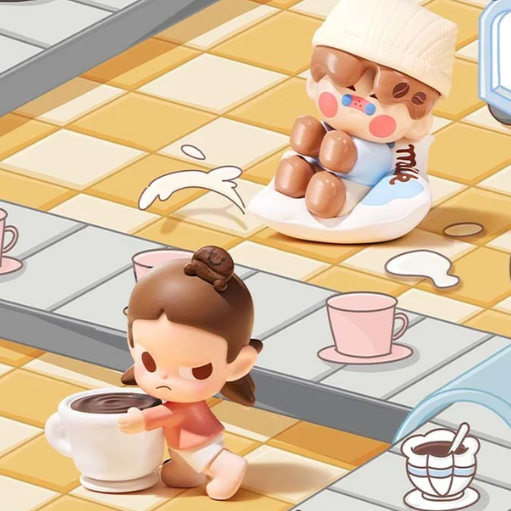 POP BEAN Coffee Factory Series Figures, Blind Bag