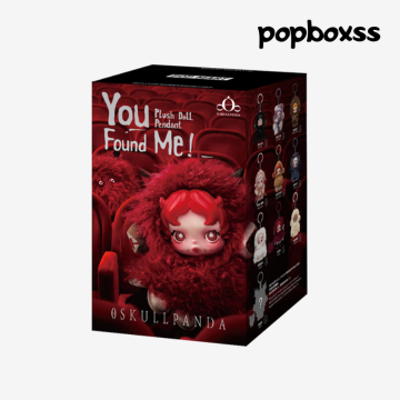 SKULLPANDA You Found Me! Series Plush Doll Pendant(PRE-ORDER)