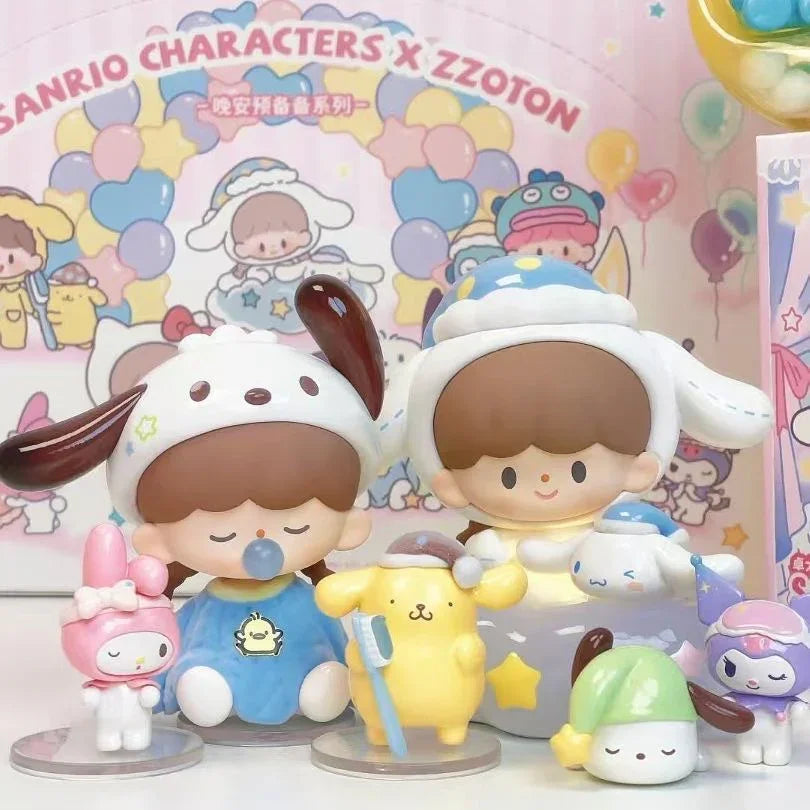 zZoton x Sanrio Preparation Before Bedtime Series Figures. Blind Box