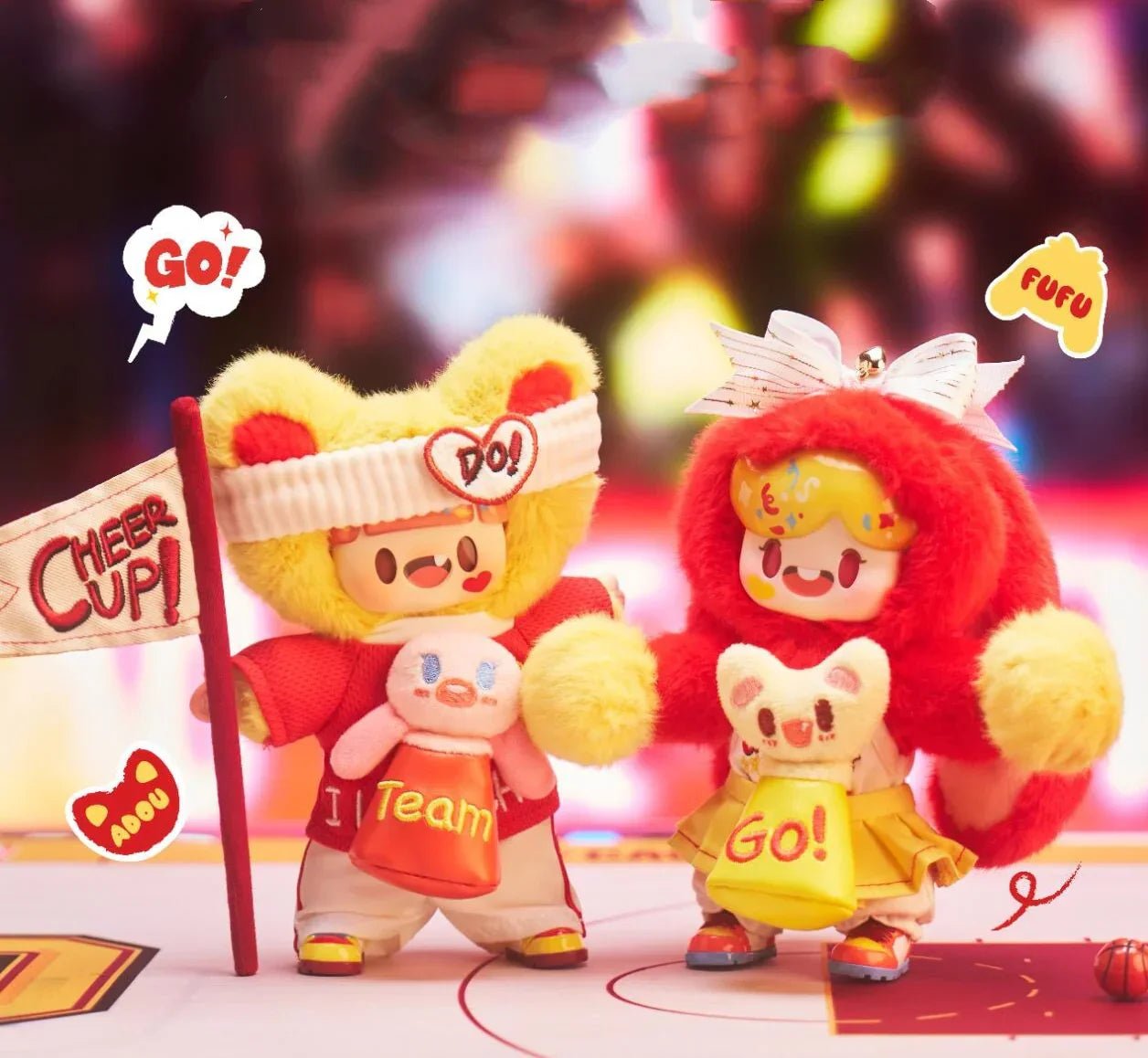 Adou x FuFu You're So Amazing Series Plush Dolls Hanging Card - POP BOX