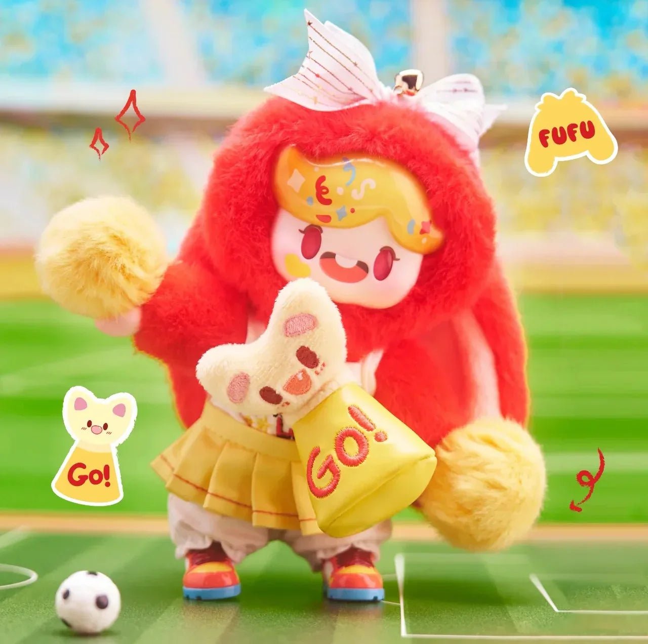 Adou x FuFu You're So Amazing Series Plush Dolls Hanging Card - POP BOX