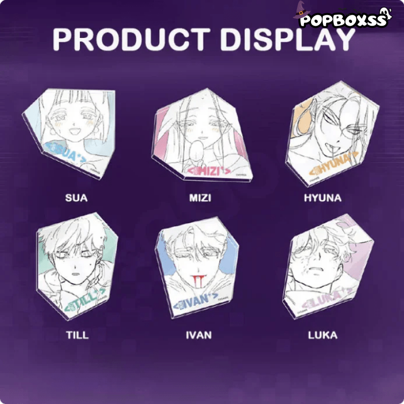 Alien Stage DLC Tragedy On the Stage Series Acrylic Fridge Magnets Blind Box - POP BOX