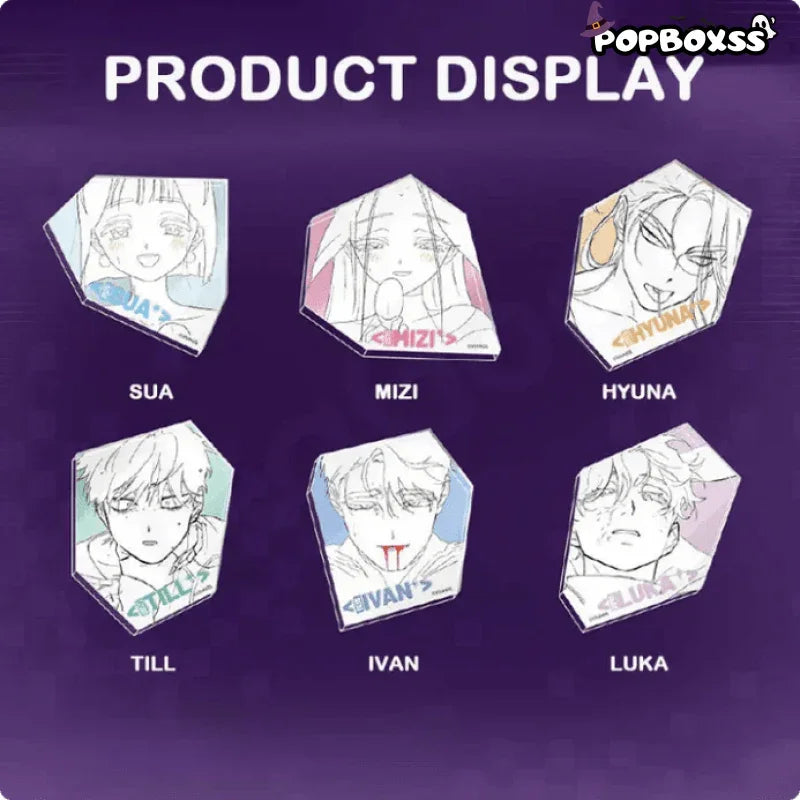 Alien Stage DLC Tragedy On the Stage Series Acrylic Fridge Magnets Blind Box - POP BOX