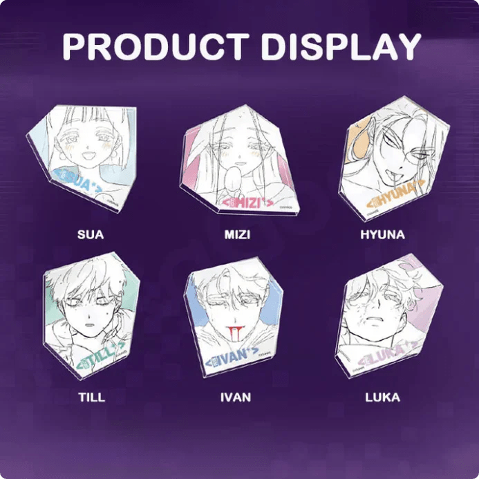 Alien Stage DLC Tragedy On the Stage Series Acrylic Fridge Magnets Blind Box - POP BOX