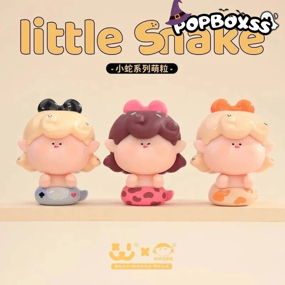 AMLLS Little Snake Mini Beans Series PVC Figures. Blind Bag - POP BOX