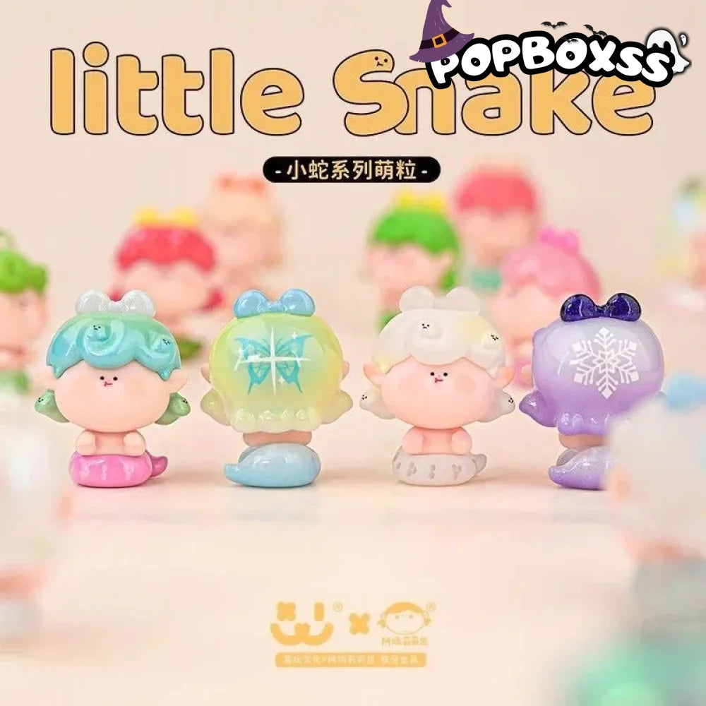 AMLLS Little Snake Mini Beans Series PVC Figures. Blind Bag - POP BOX