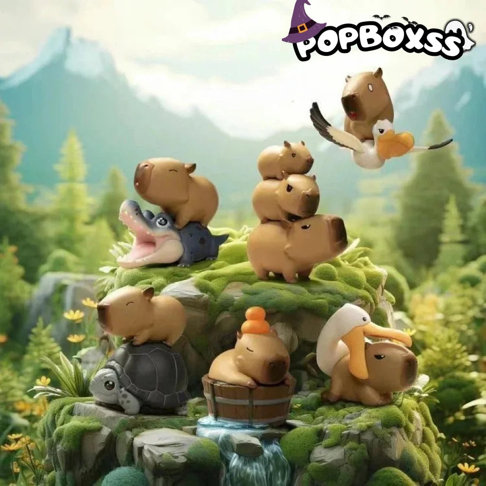 Animal Heavenly Body Capybara Series Figures. Blind Box - POP BOX