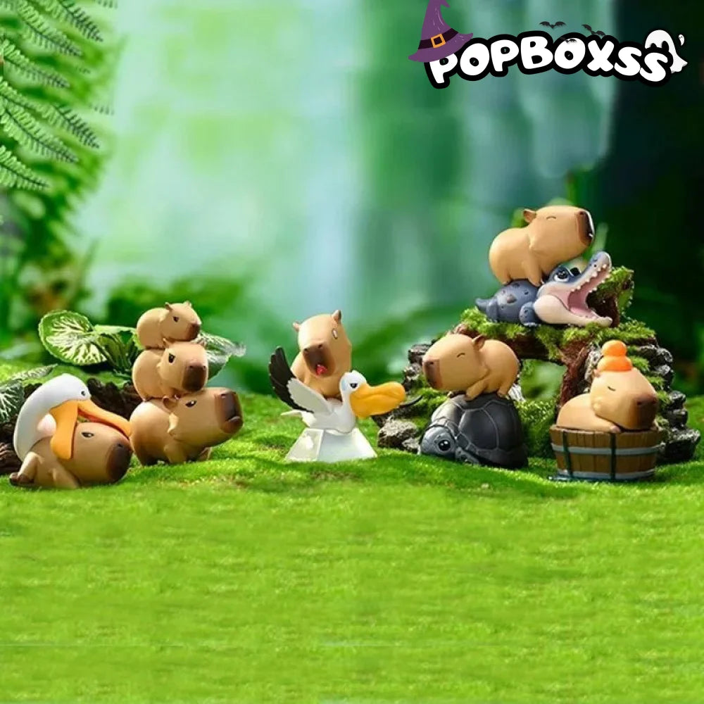 Animal Heavenly Body Capybara Series Figures. Blind Box - POP BOX