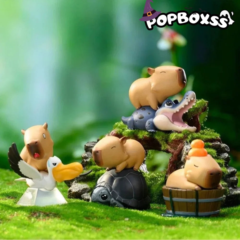 Animal Heavenly Body Capybara Series Figures. Blind Box - POP BOX
