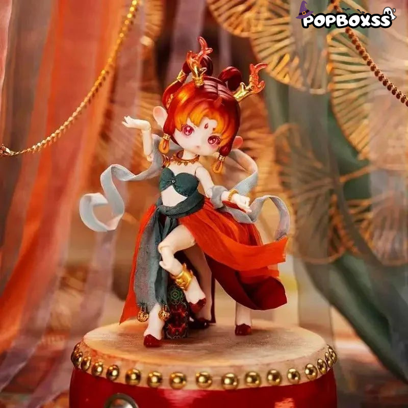Antu China Dunhuang Nine Colored Deer Series Action Figure BJD Blind Box - POP BOX