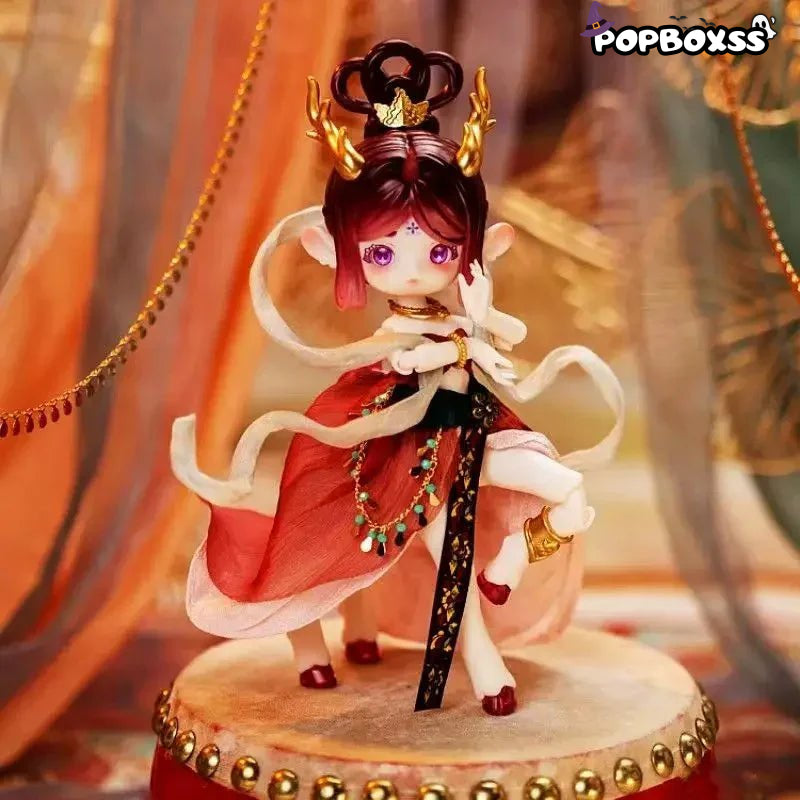 Antu China Dunhuang Nine Colored Deer Series Action Figure BJD Blind Box - POP BOX