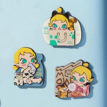 Baby Molly & Baby Tabby Series - Fridge Magnet Blind Box - POP BOX