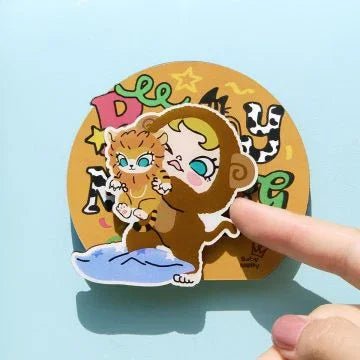 Baby Molly & Baby Tabby Series - Fridge Magnet Blind Box - POP BOX