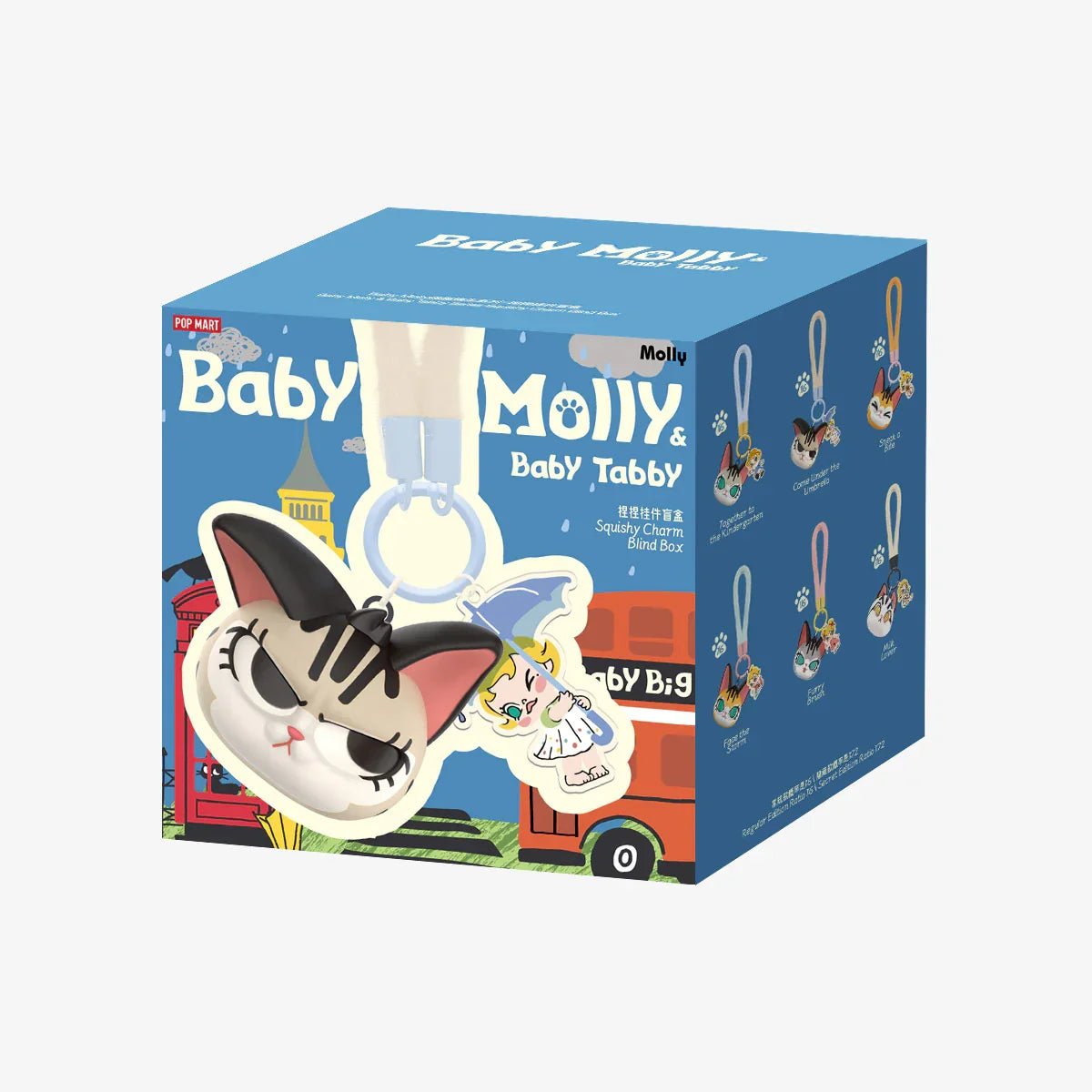 Baby Molly & Baby Tabby Series - Pinch Pendant Blind Box - POP BOX