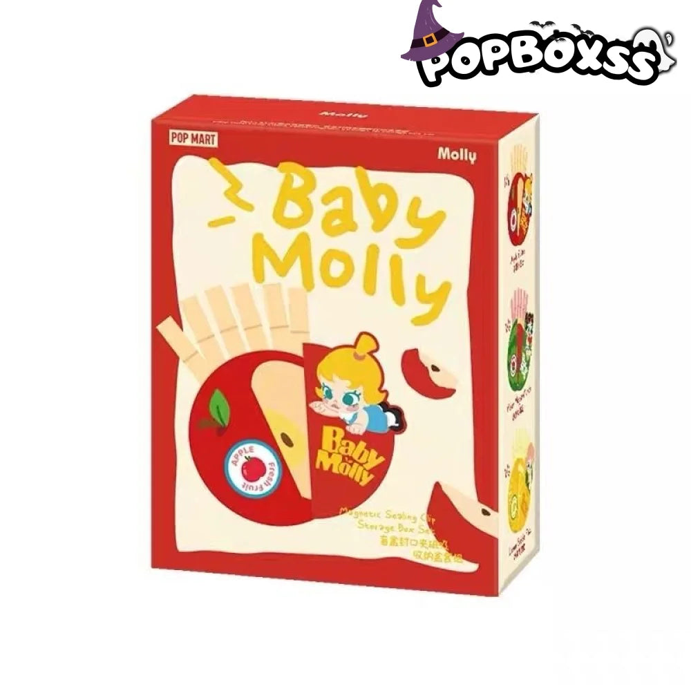 Baby Molly Fruity Aroma Series - Magnetic Sealing Clip Storage Box Set - POP BOX