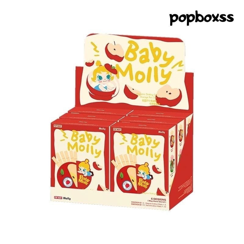 Baby Molly Fruity Aroma Series - Magnetic Sealing Clip Storage Box Set - POP BOX