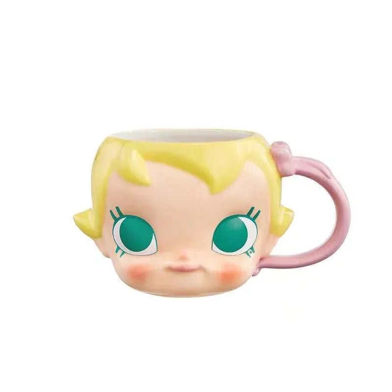 Baby Molly is full of fun big - headed ceramic cups - POP BOX