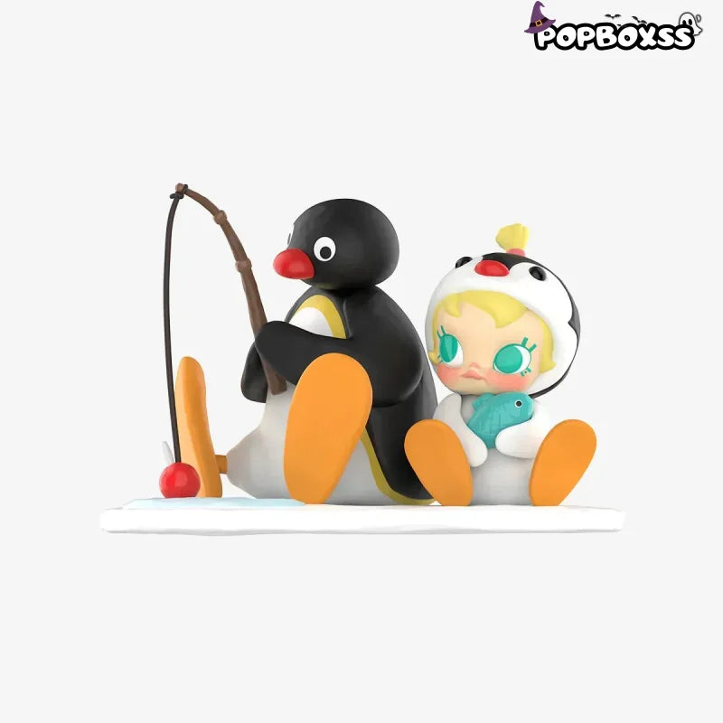 Baby Molly 脳 PINGU Fishing Time Figure - POP BOX