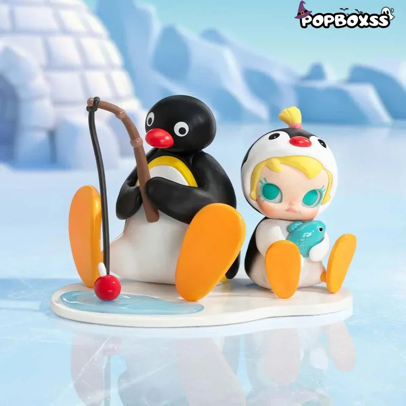 Baby Molly × PINGU Fishing Time Figure - POP BOX