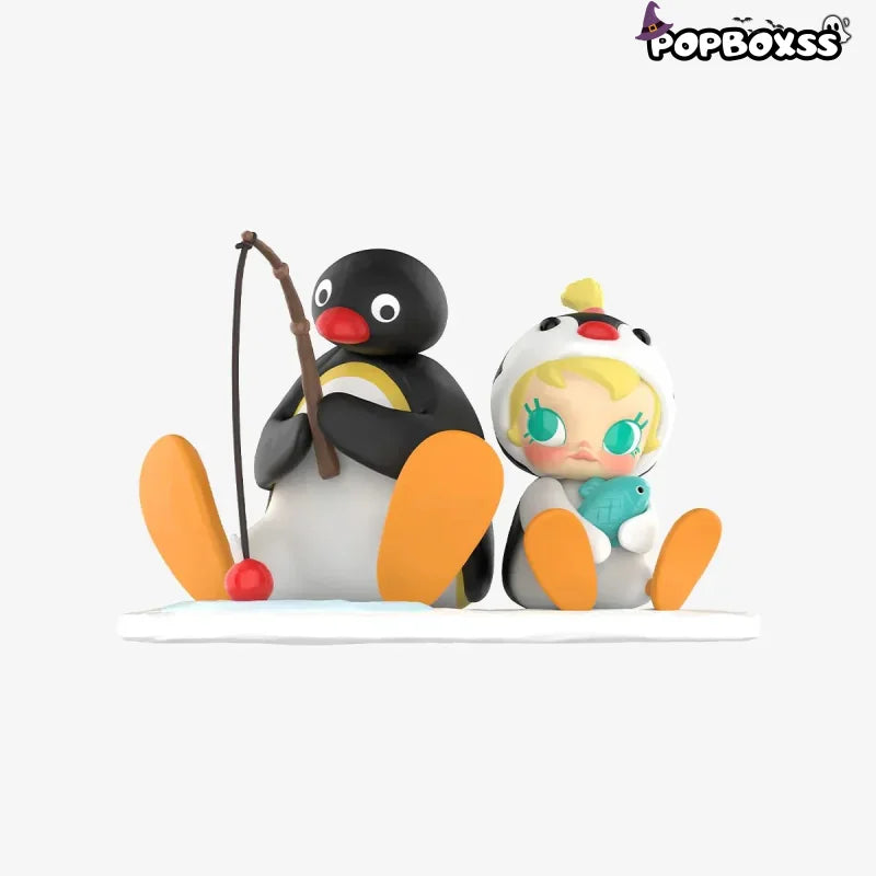 Baby Molly × PINGU Fishing Time Figure - POP BOX