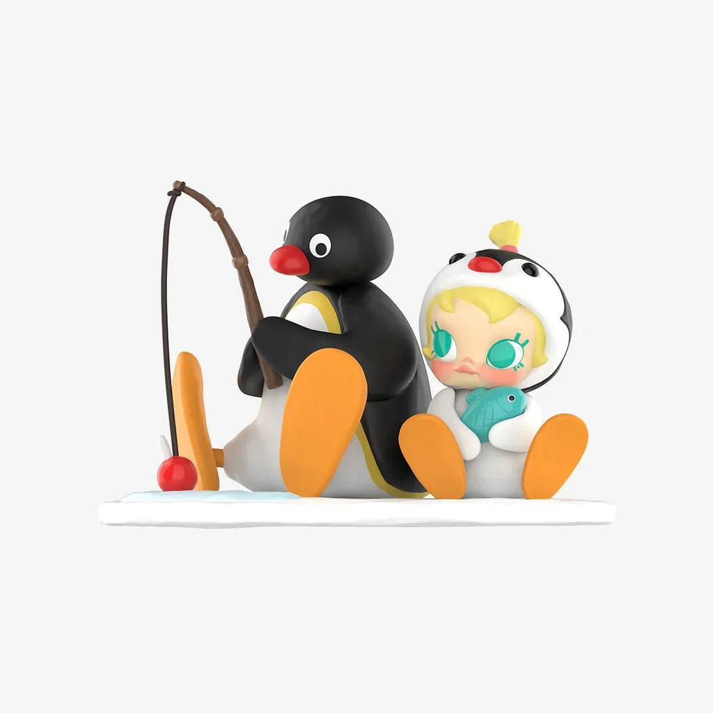 Baby Molly 脳 PINGU Fishing Time Figure - POP BOX