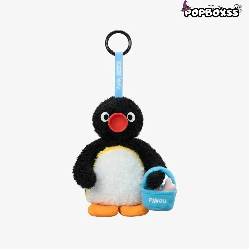 Baby Molly × Pingu Happy Fishing Series - Vinyl Plush Pendant Blind Box - POP BOX