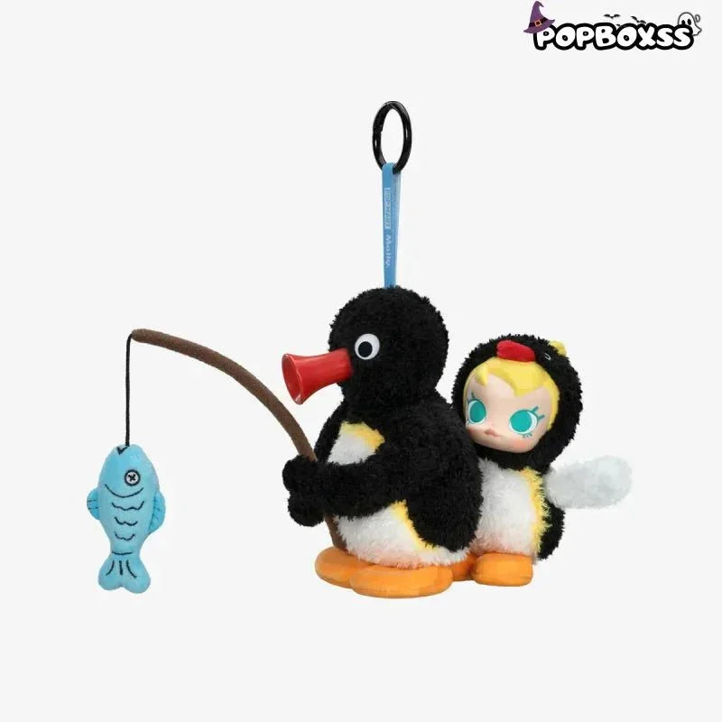 Baby Molly × Pingu Happy Fishing Series - Vinyl Plush Pendant Blind Box - POP BOX