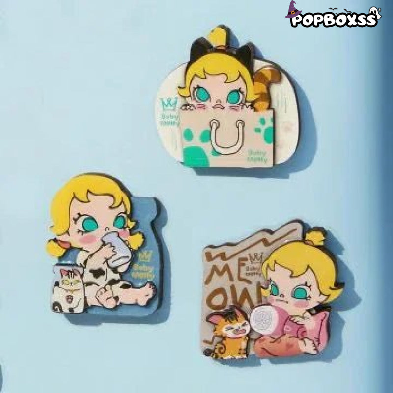 Baby Molly & Baby Tabby Series - Fridge Magnet Blind Box - POP BOX