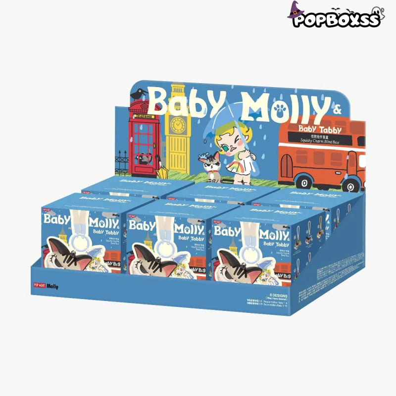 Baby Molly & Baby Tabby Series - Pinch Pendant Blind Box - POP BOX