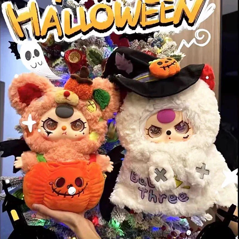 Baby Three 400% Halloween Limited Set Plush Series Blind Box - POP BOX
